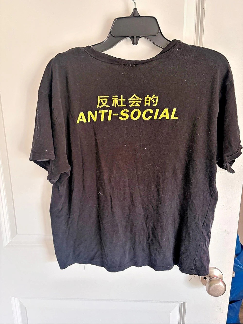 Riot Queen Anti-Social Graphic Tee Black XL